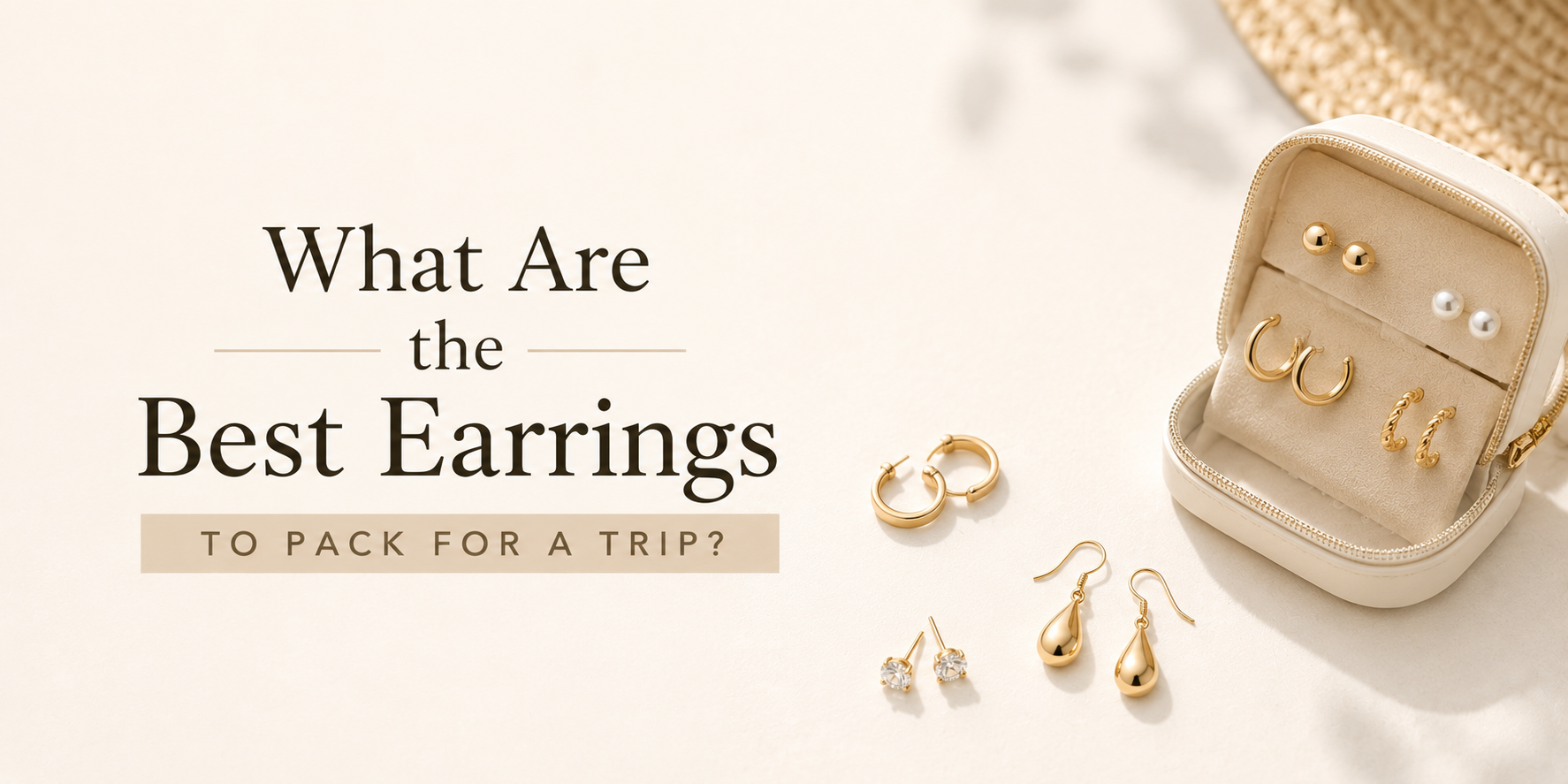 What Are the Best Earrings to Pack for a Trip?